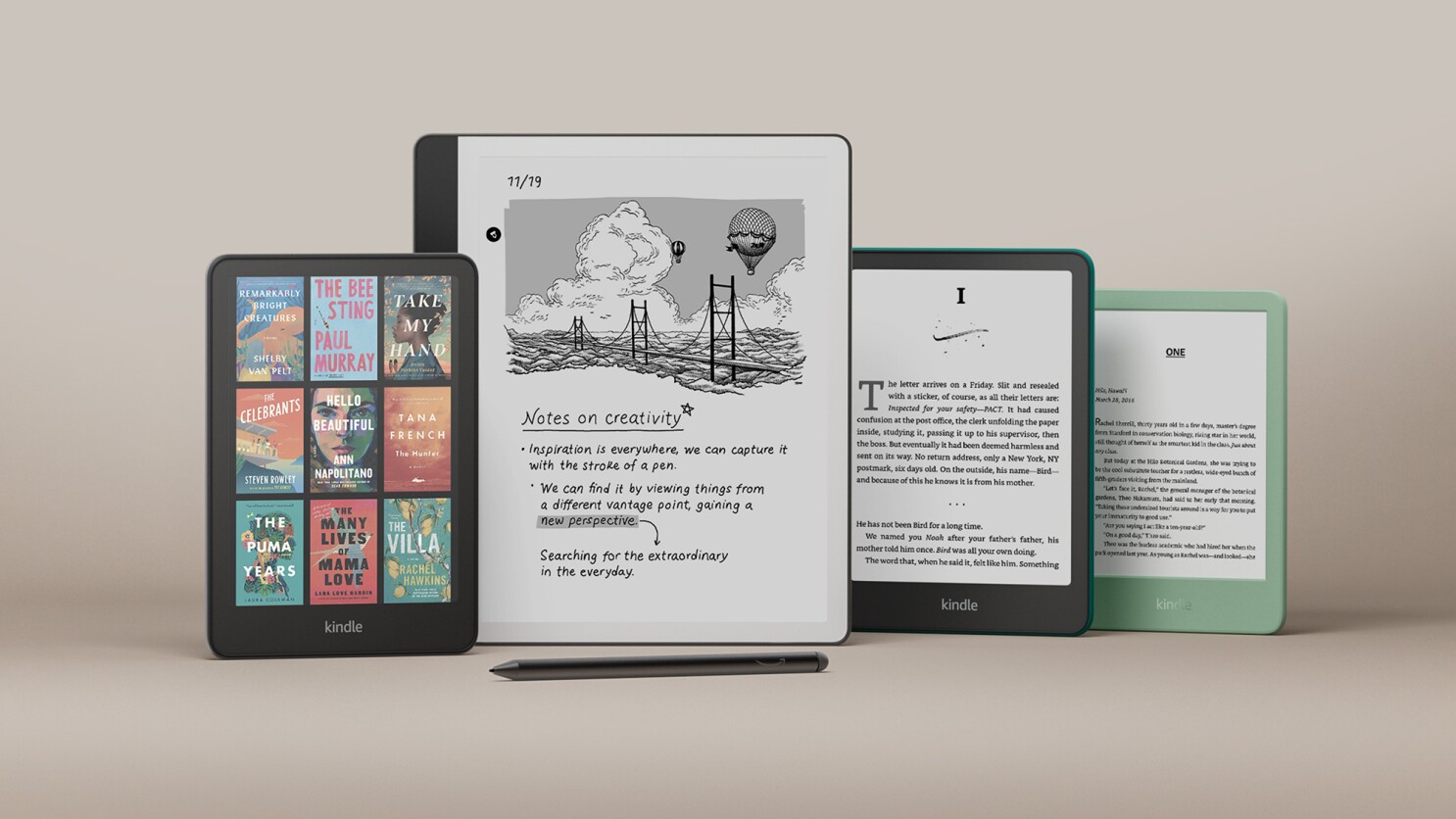 Kindle Scribe for note-taking